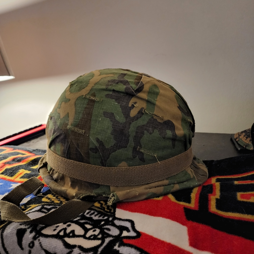 1977 m1 helmet post vietnam
